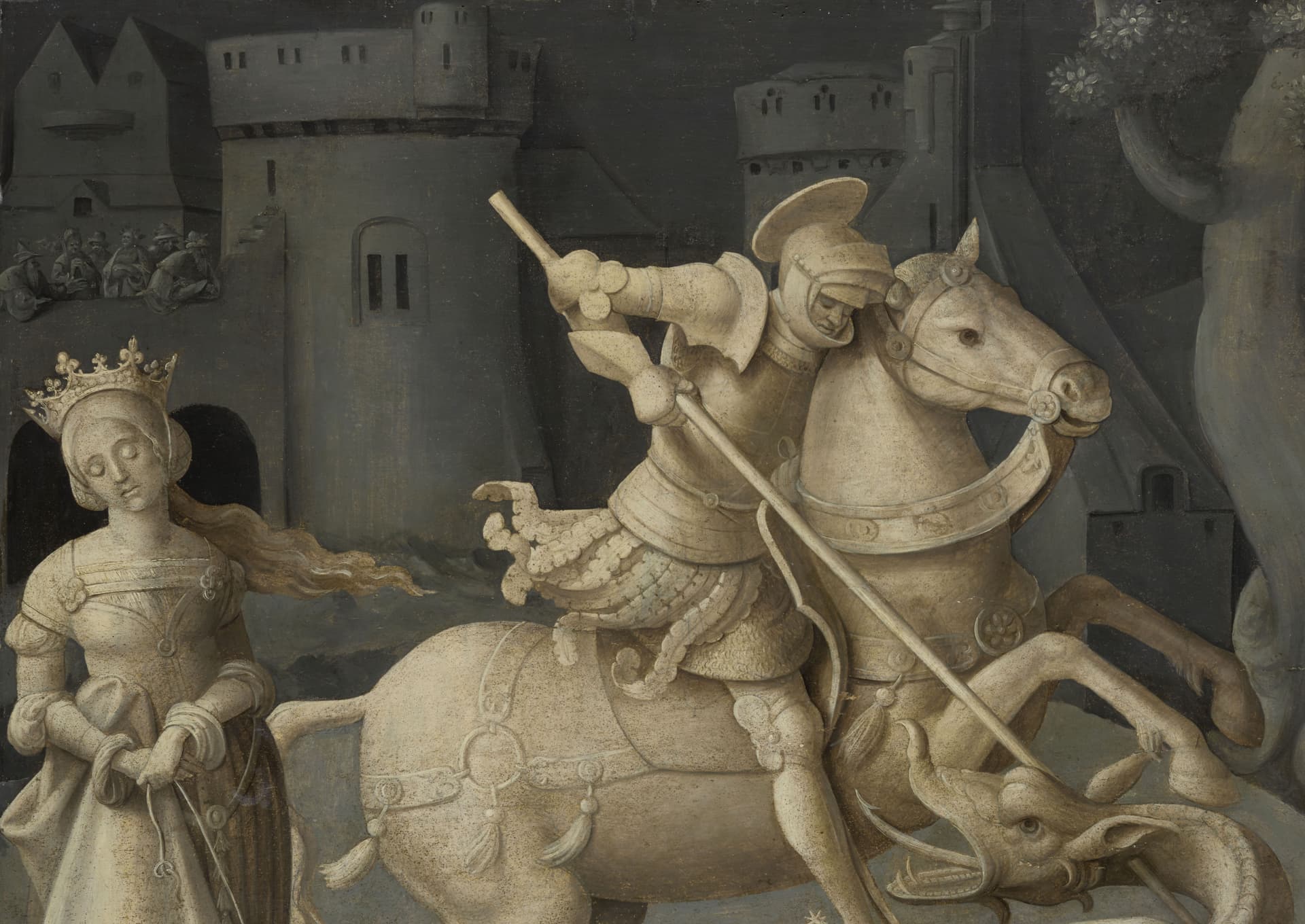 image de droite chevauchant celle de gauche